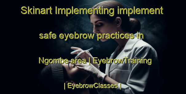 Skinart Implementing implement safe eyebrow practices in Ngombe area | EyebrowTraining | EyebrowClasses | SkinartTraining-the Democratic Republic of the Congo